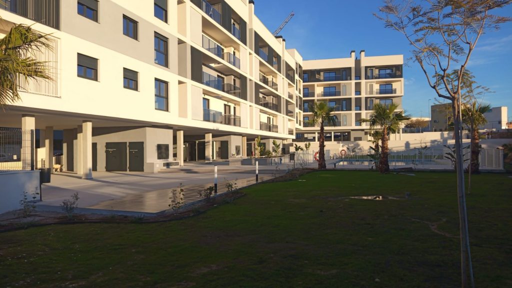 La promoción Jarcia de AEDAS Homes en Alicante capital, en el nuevo barrio de San Agustín.