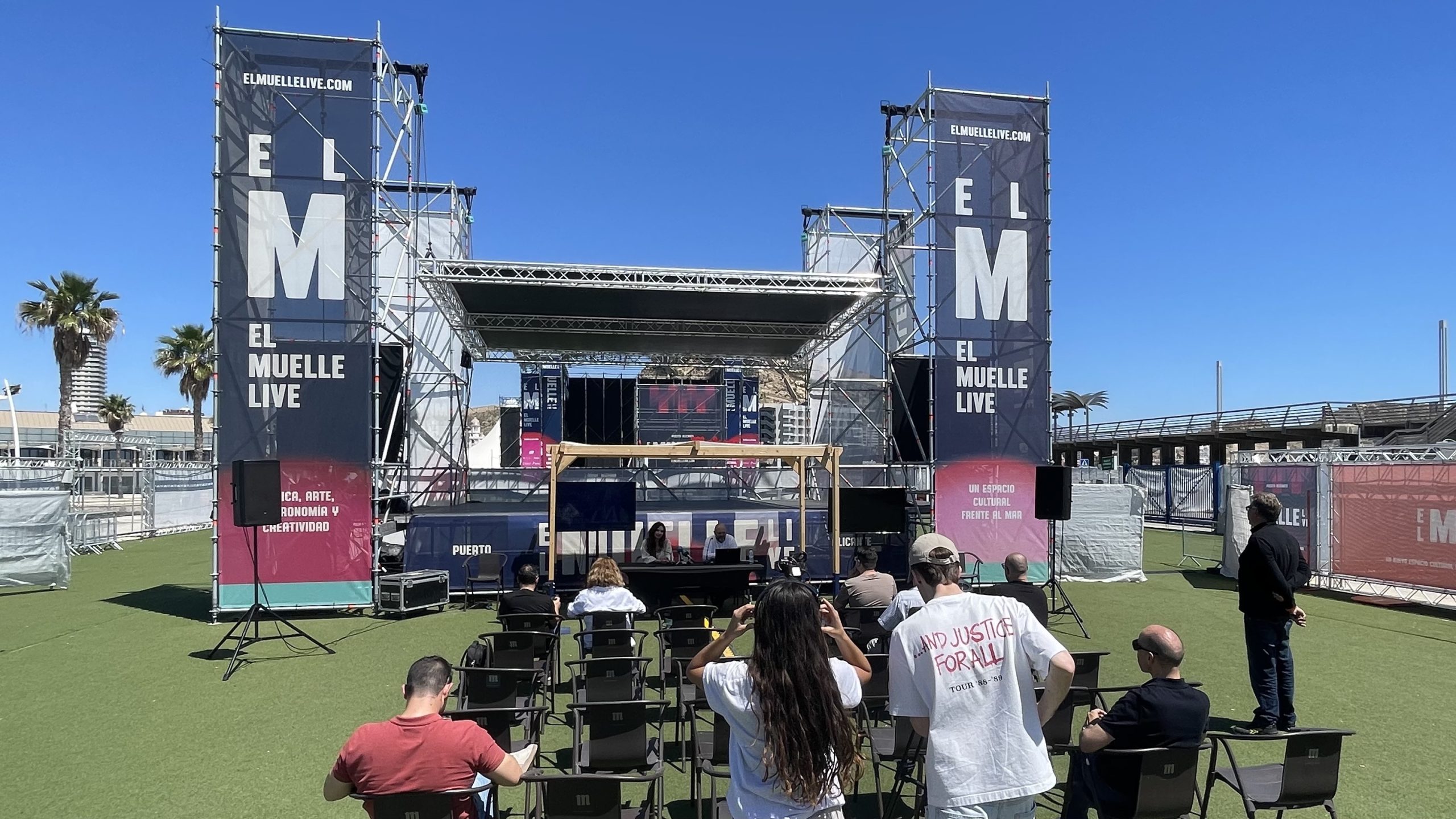 Escenario del festival aQuarela